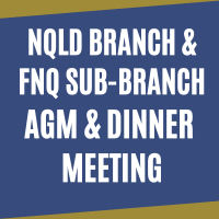 NQLD Branch & FNQ Sub-Branch AGM & Dinner Meeting | Townsville